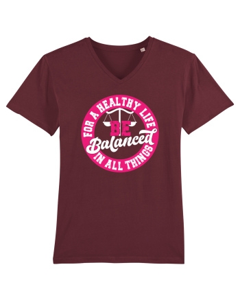 Be balanced Burgundy