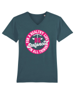 Be balanced Tricou mânecă scurtă guler V Bărbat Presenter