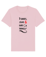 T-shirts, jeans & girly things Tricou mânecă scurtă Unisex Rocker