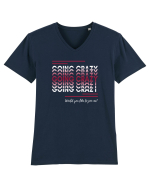 Going crazy Tricou mânecă scurtă guler V Bărbat Presenter