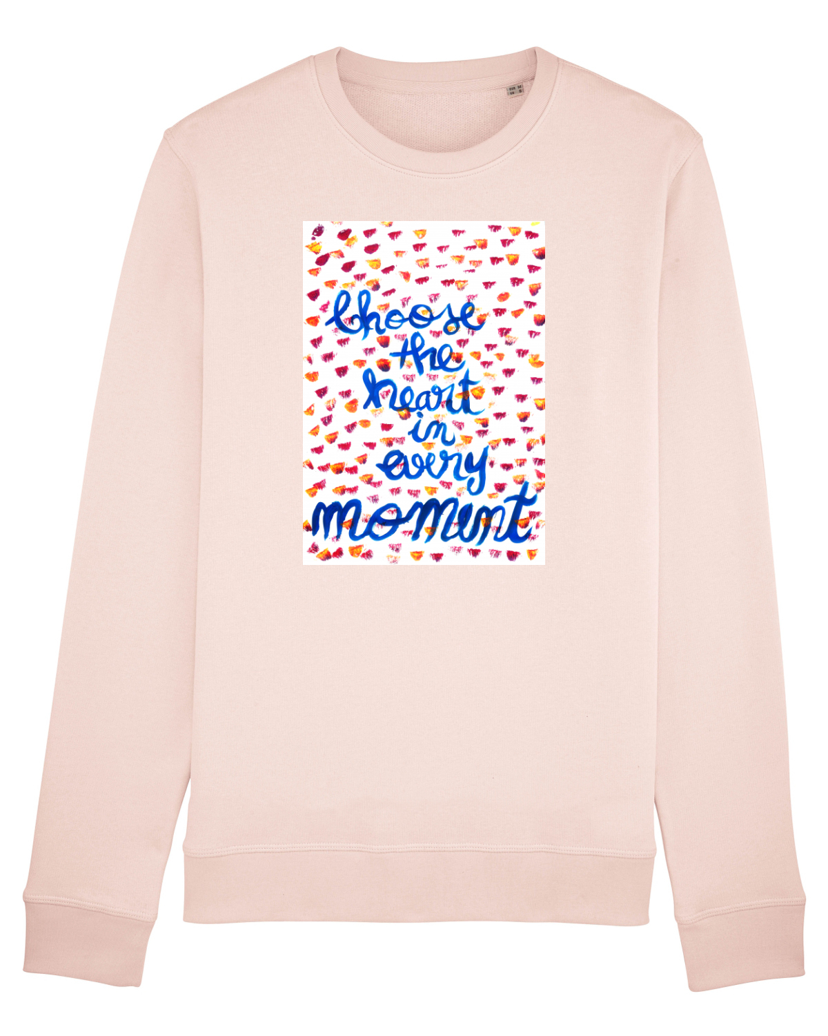 Bluză mânecă lungă Unisex Rise Candy Pink