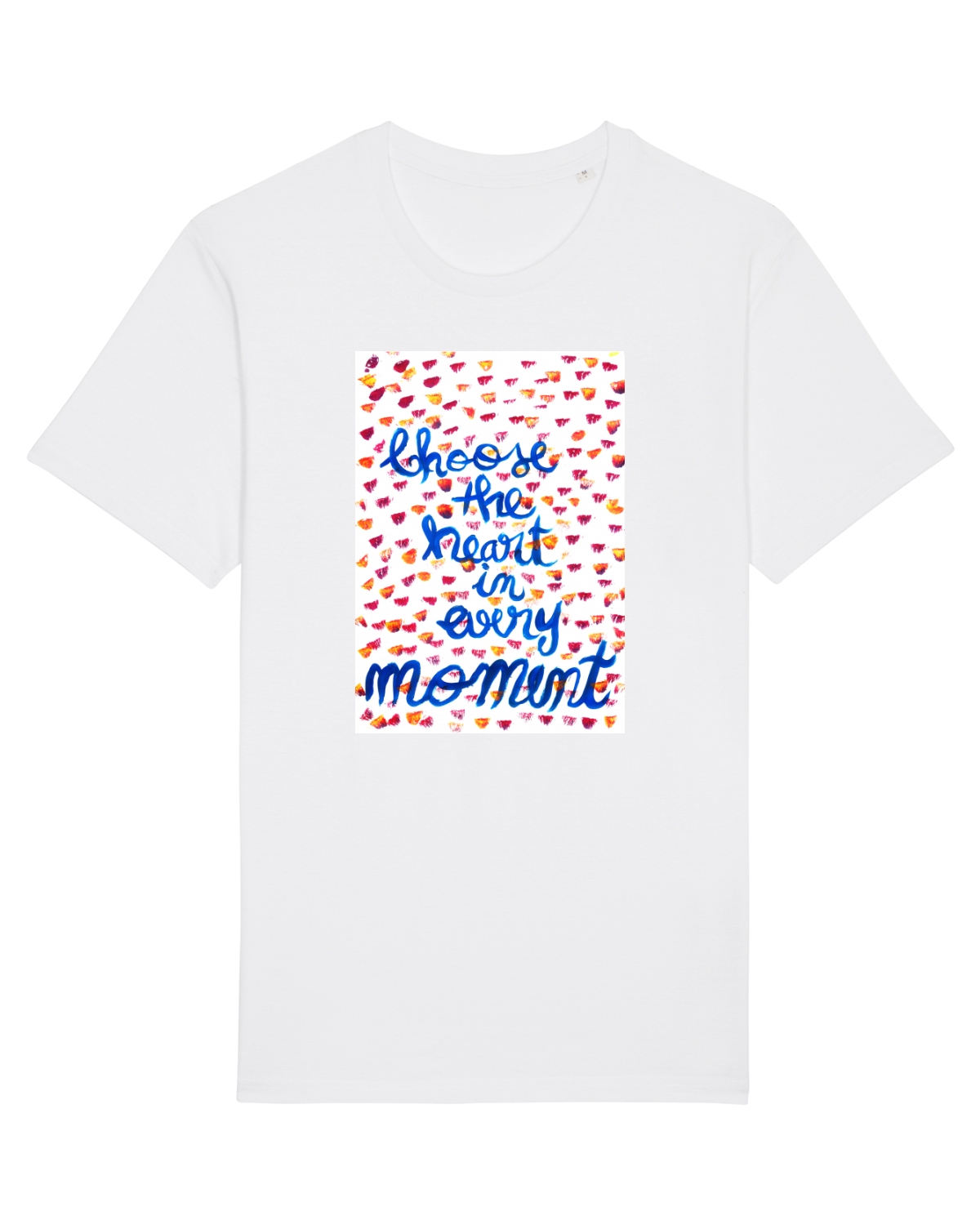 Tricou mânecă scurtă Unisex Rocker White