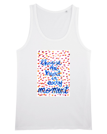 The heart White