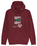 Happy mind Hanorac cu fermoar Unisex Connector