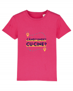 Cand? Unde? Cu cine? Tricou mânecă scurtă  Copii Mini Creator