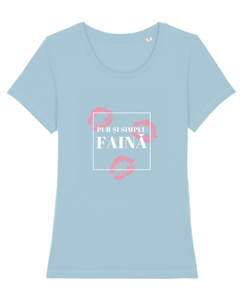 Pur si simplu FAINA Sky Blue