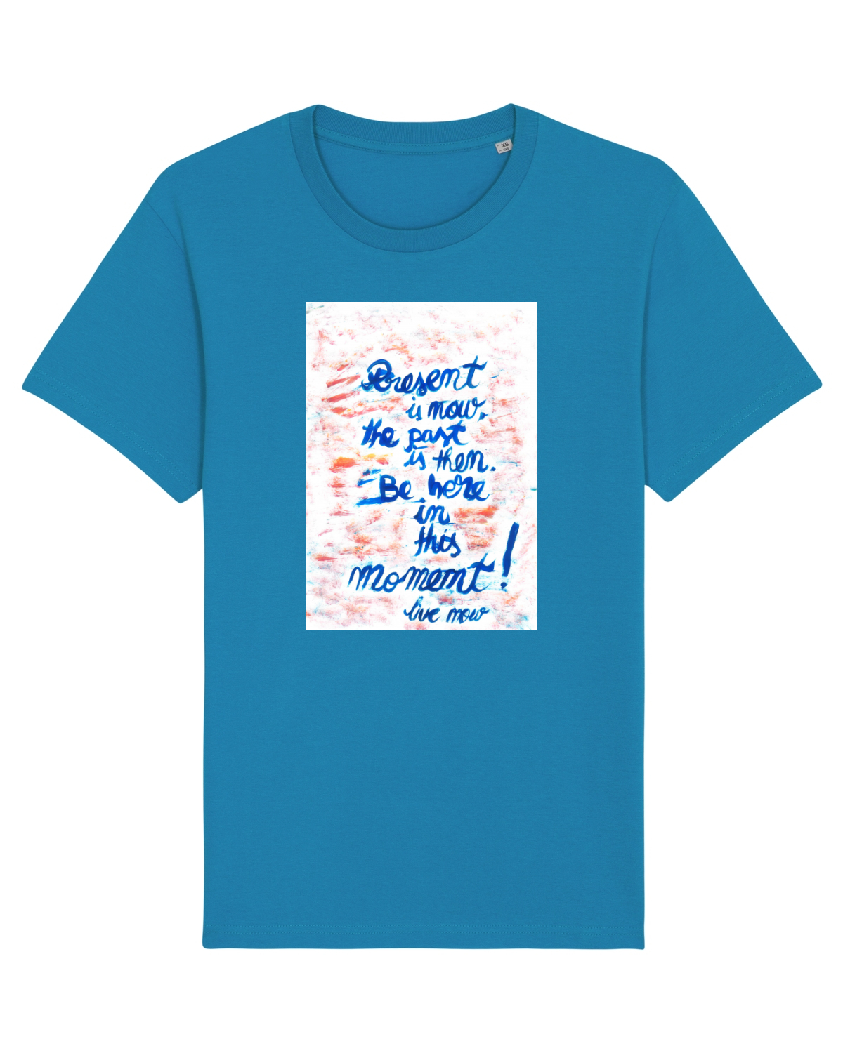Tricou mânecă scurtă Unisex Rocker Azur