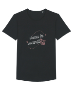 VREAU ÎN VACANȚĂ!!!! Tricou mânecă scurtă guler larg Bărbat Skater