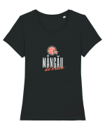 Mâncău Tricou mânecă scurtă guler larg fitted Damă Expresser