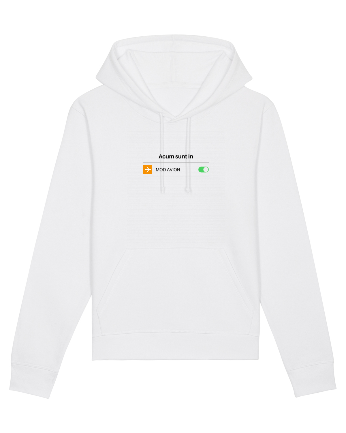 Hanorac Unisex Drummer White