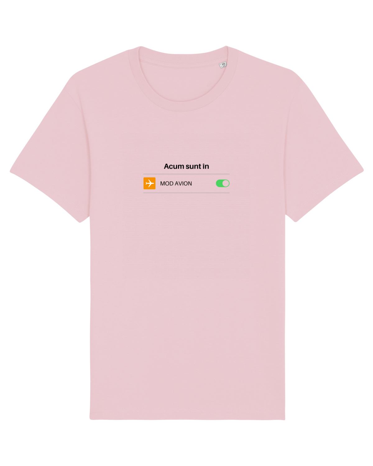 Tricou mânecă scurtă Unisex Rocker Cotton Pink