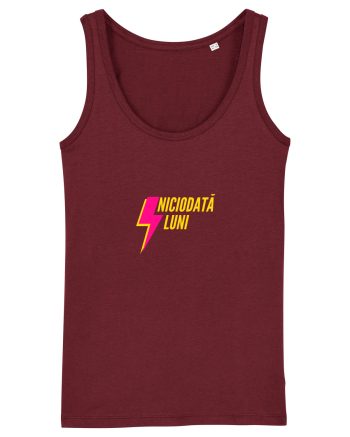 niciodata LUNI Burgundy