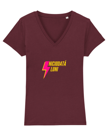 niciodata LUNI Burgundy