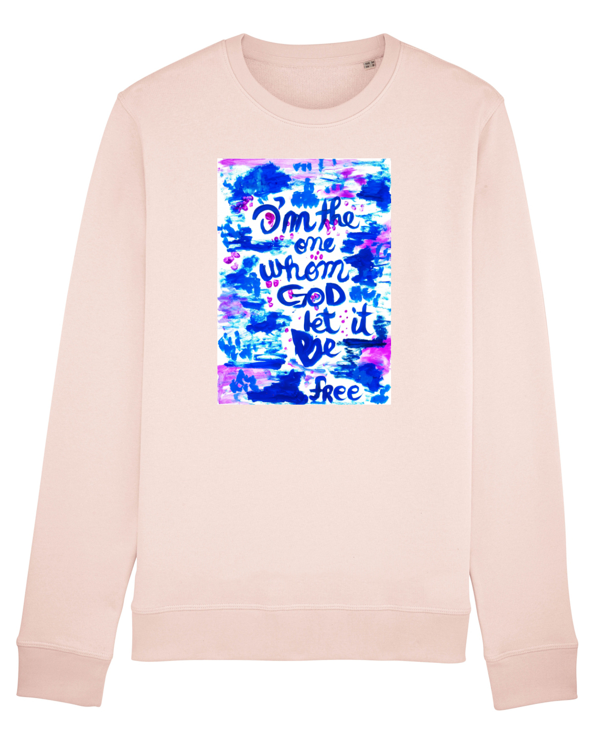 Bluză mânecă lungă Unisex Rise Candy Pink
