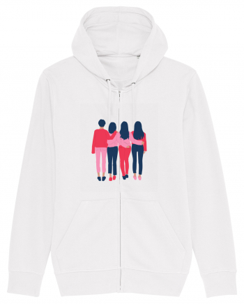 Girls crew White