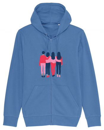 Girls crew Bright Blue