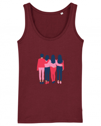 Girls crew Burgundy