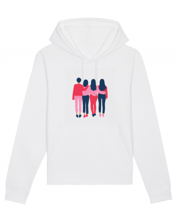 Girls crew White