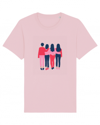 Girls crew Cotton Pink