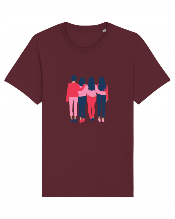 Girls crew Burgundy