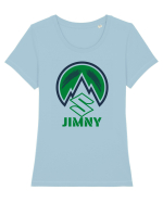Jimny Tricou mânecă scurtă guler larg fitted Damă Expresser