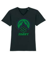 Jimny Tricou mânecă scurtă guler V Bărbat Presenter