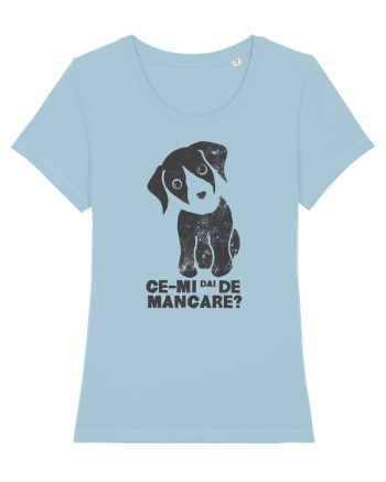 a spus cineva mancare? Sky Blue