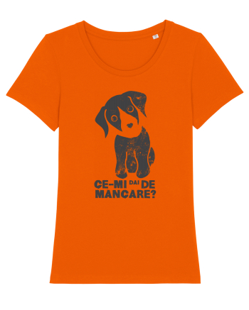 a spus cineva mancare? Bright Orange
