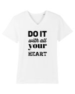 Inspiro #15 Tricou mânecă scurtă guler V Bărbat Presenter