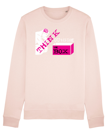 THINK OUTSIDE THE BOX Bluză mânecă lungă Unisex Rise