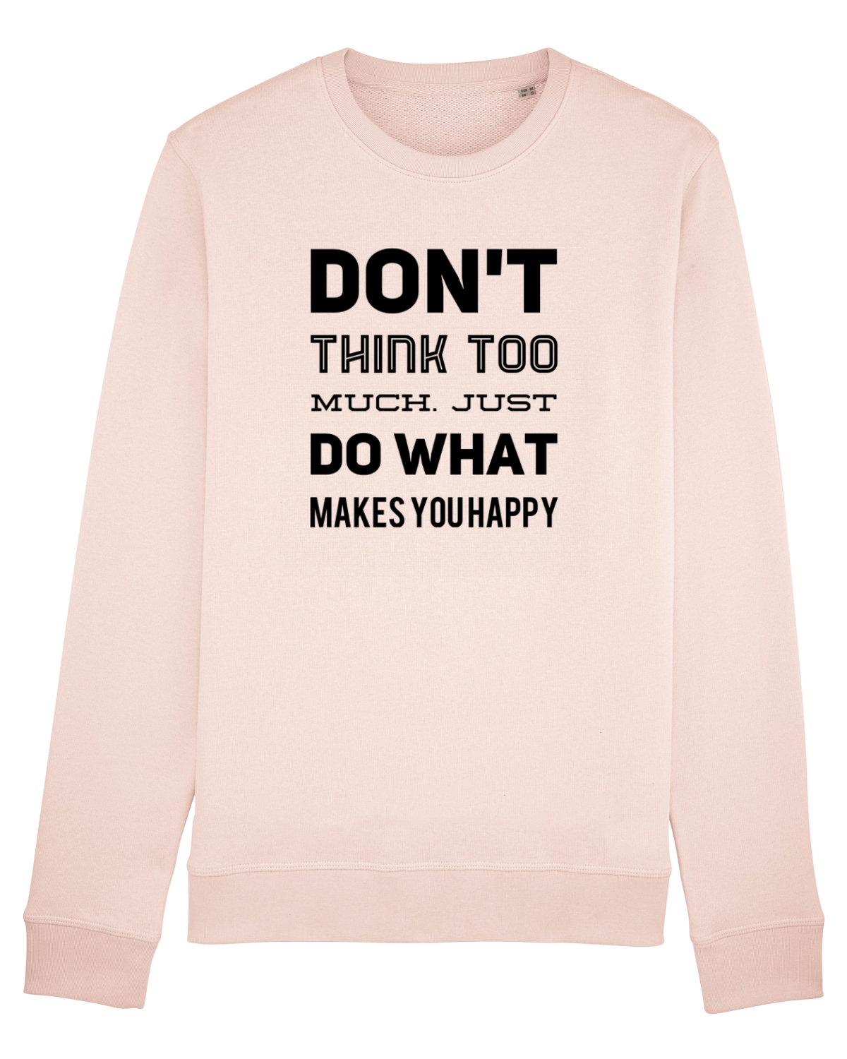 Bluză mânecă lungă Unisex Rise Candy Pink