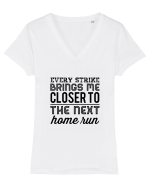 Inspiro #20 Tricou mânecă scurtă guler V Damă Evoker