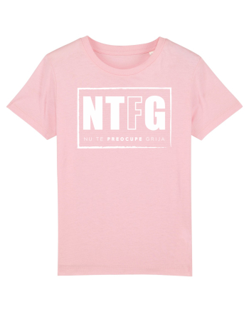 NU TE PREOCUPE GRIJA Cotton Pink