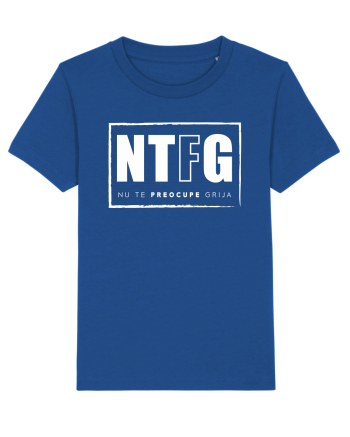 NU TE PREOCUPE GRIJA Majorelle Blue