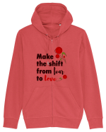 From fear to love Hanorac cu fermoar Unisex Connector