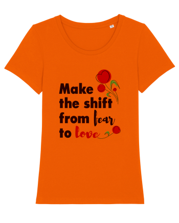 From fear to love Bright Orange