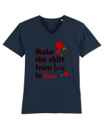 From fear to love Tricou mânecă scurtă guler V Bărbat Presenter