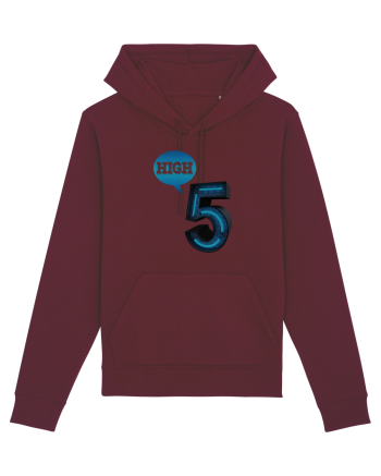 High five Burgundy