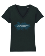 I am not Tricou mânecă scurtă guler V Damă Evoker