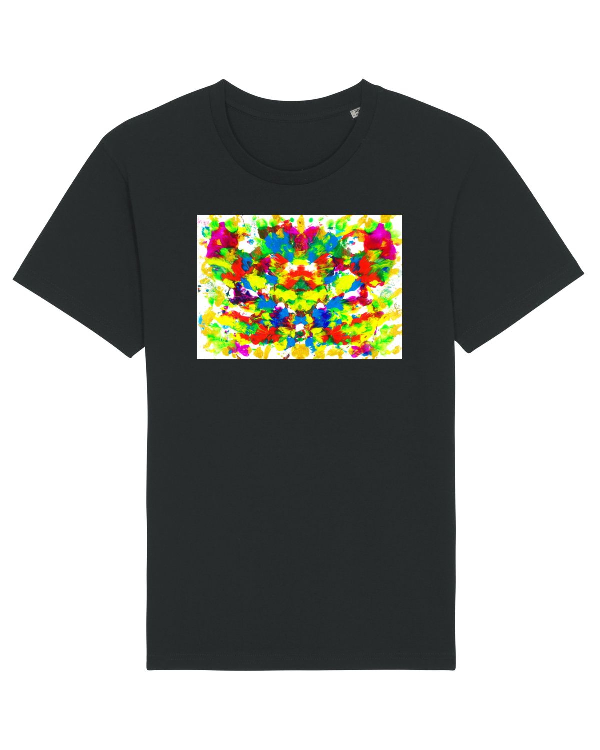 Tricou mânecă scurtă Unisex Rocker Black