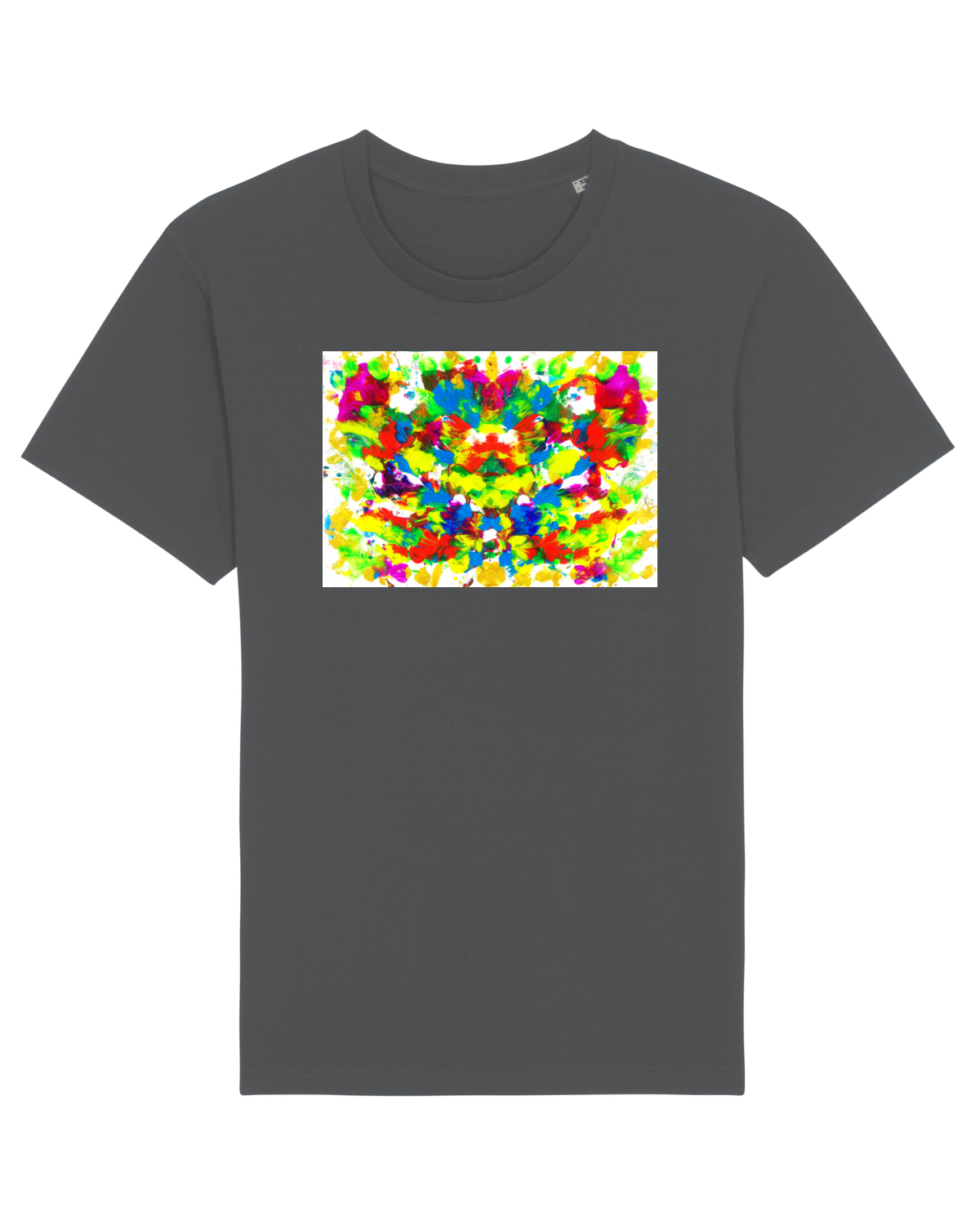 Tricou mânecă scurtă Unisex Rocker Anthracite
