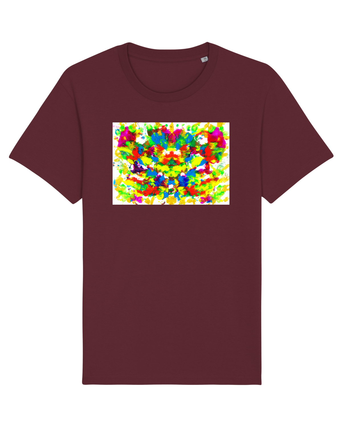Tricou mânecă scurtă Unisex Rocker Burgundy