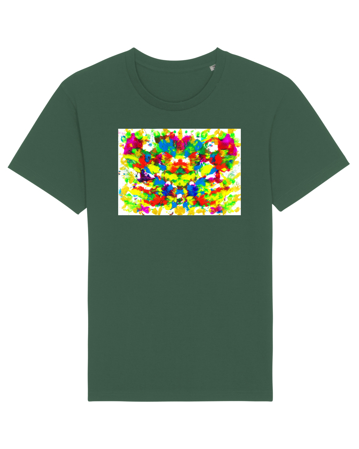 Tricou mânecă scurtă Unisex Rocker Bottle Green