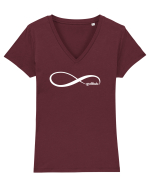 Infinite gratitude Tricou mânecă scurtă guler V Damă Evoker