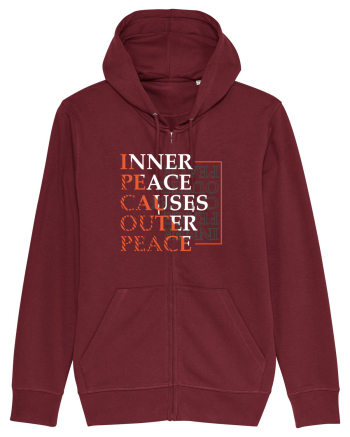 Inner peace Burgundy