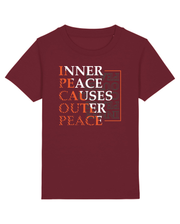 Inner peace Burgundy