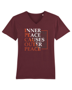 Inner peace Tricou mânecă scurtă guler V Bărbat Presenter