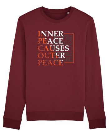 Inner peace Burgundy