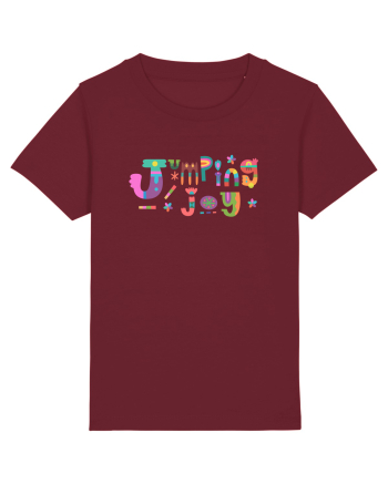 Jumping joy Burgundy