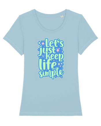 Simple life 1 Sky Blue